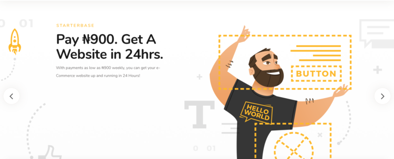 StarterBase: Pay N900 Weekly, Get an eCommerce Website